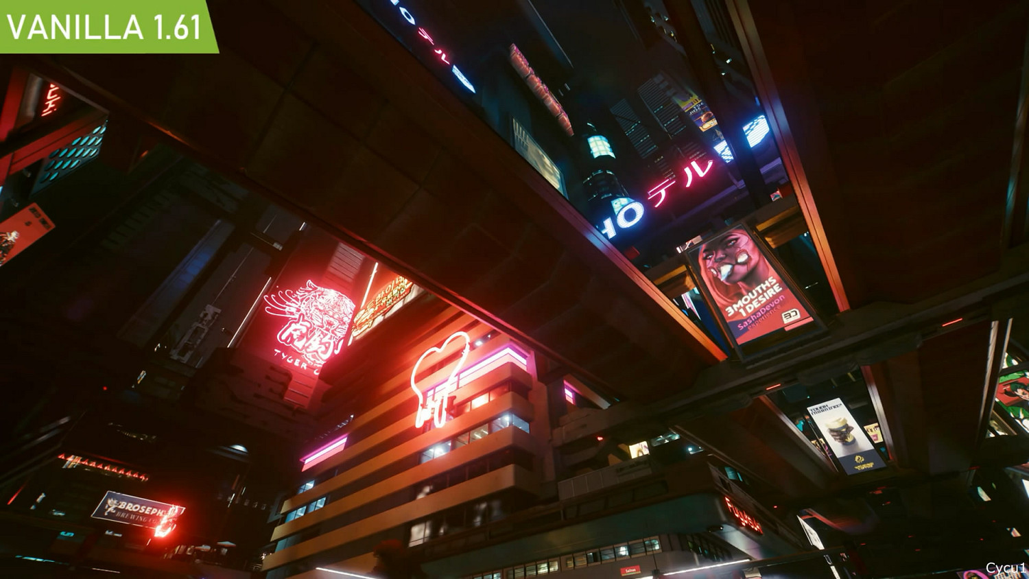 《電馭叛客2077》超速光追 VS 極限光追 畫面對比影片