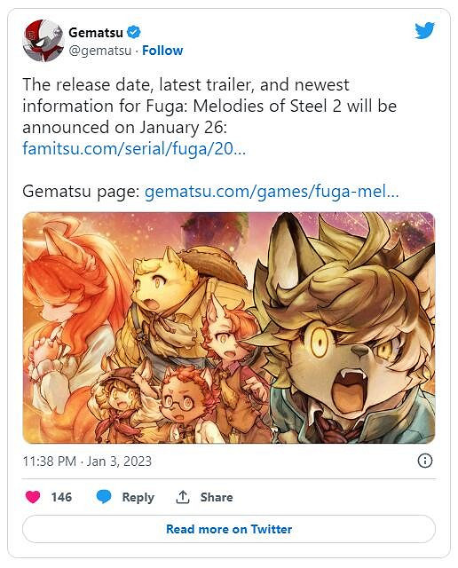 戰術RPG《戰場的賦格曲2》發行日將於1/26公布 戰術RPG《戰場的賦格曲2》發行日將於1/26公布