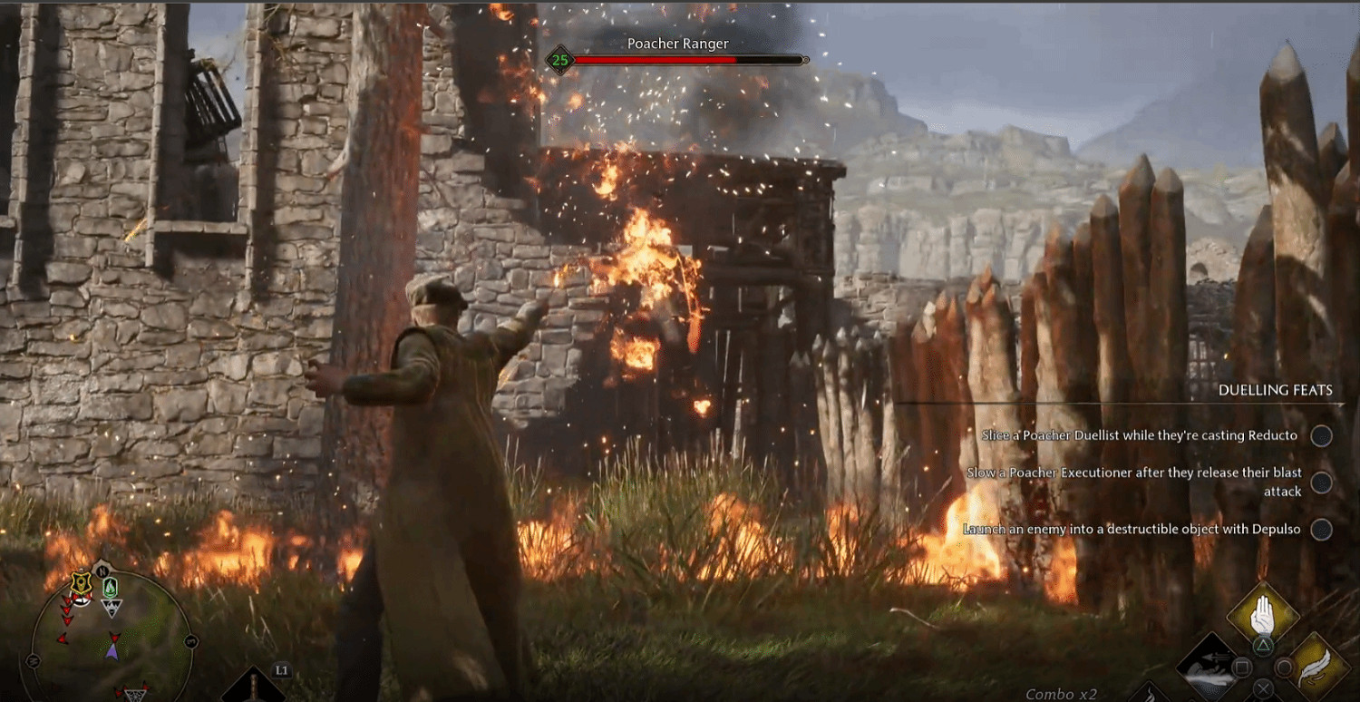 《霍格華茲之遺》曝新展示 魔咒"吼吼燒"威力驚人 《霍格華茲之遺》曝新展示 魔咒"吼吼燒"威力驚人