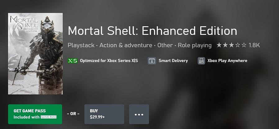 微軟良心發現?山寨版黑魂《致命軀殼》竟重回 Xbox Game Pass (XGP) 了! 微軟良心發現?山寨版黑魂《致命軀殼》竟重回 Xbox Game Pass (XGP) 了!