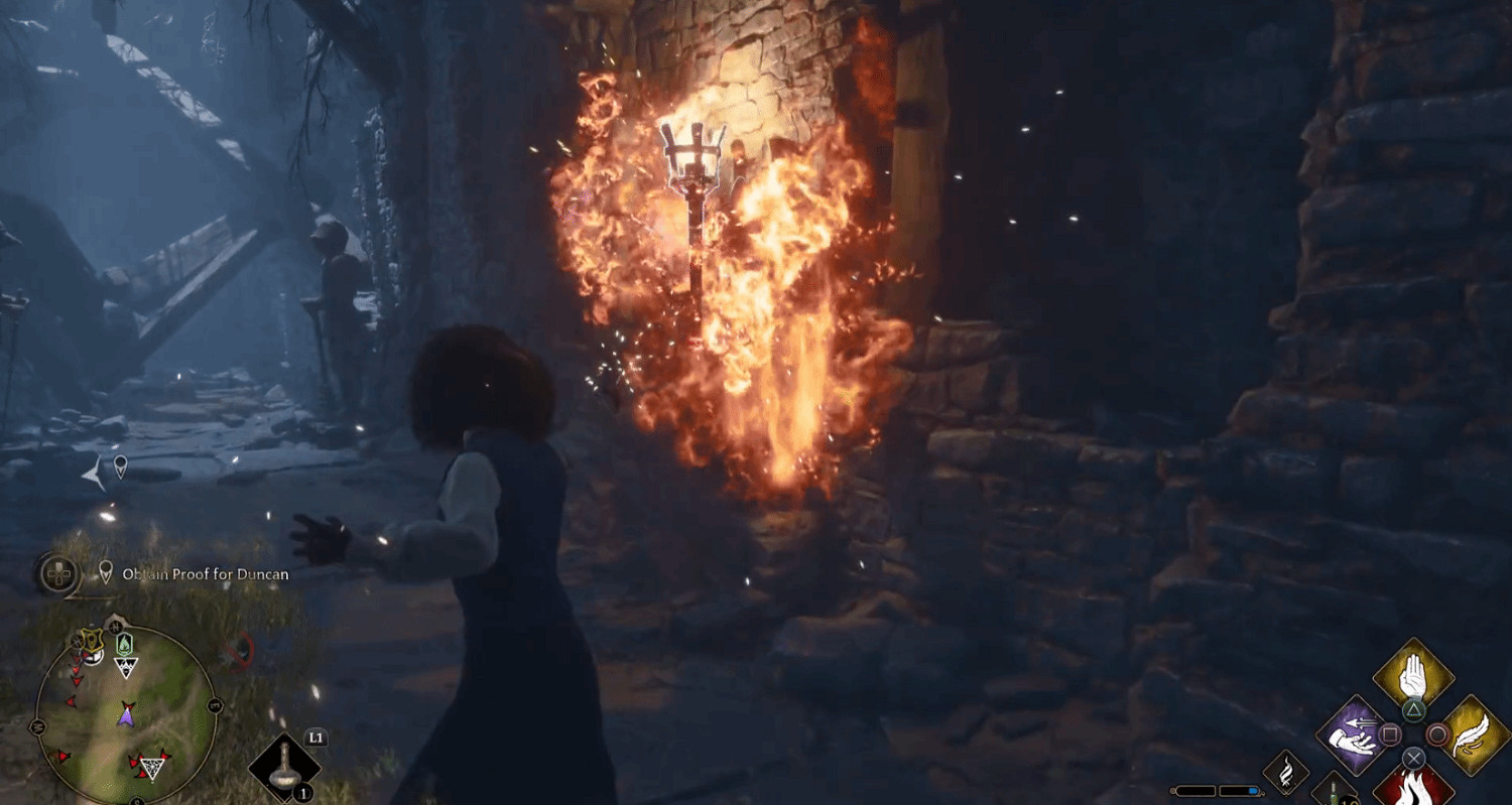 《霍格華茲之遺》曝新展示 魔咒"吼吼燒"威力驚人 《霍格華茲之遺》曝新展示 魔咒"吼吼燒"威力驚人