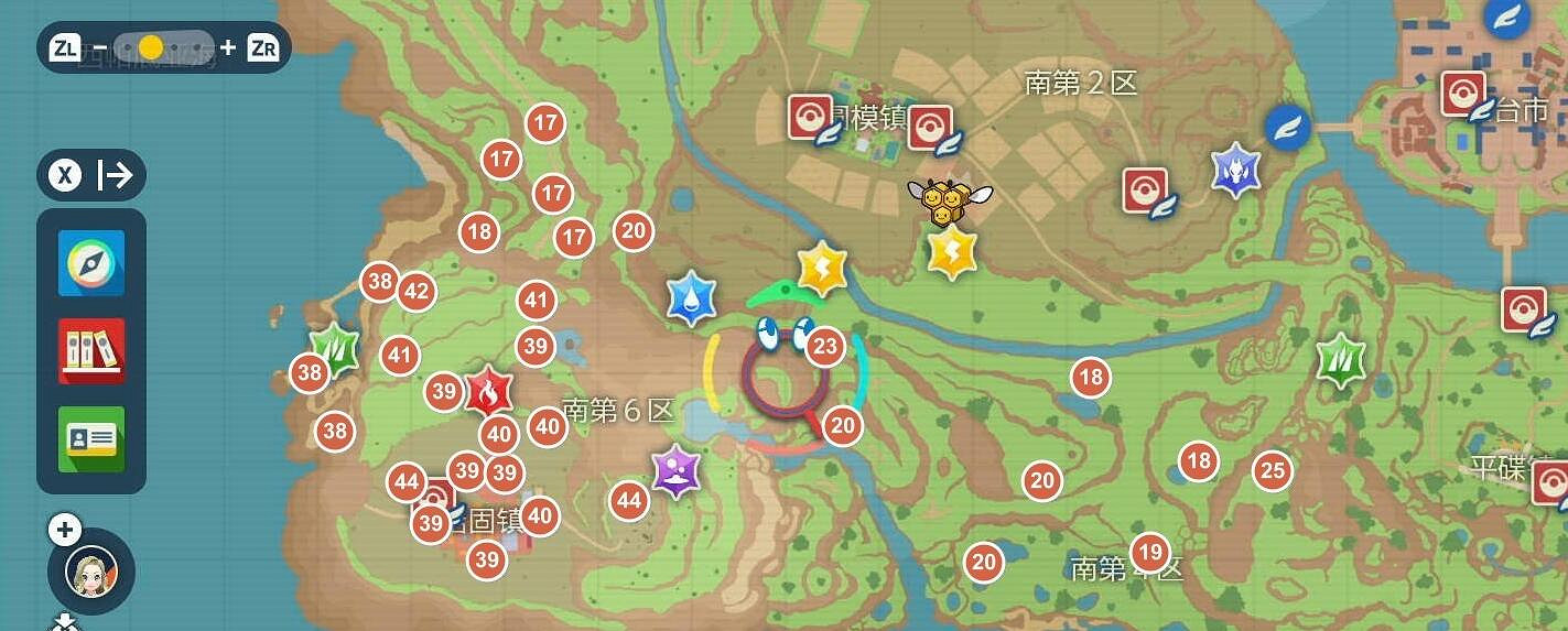 《寶可夢朱紫》訓練家坐標地圖分享 訓練家在哪裡？