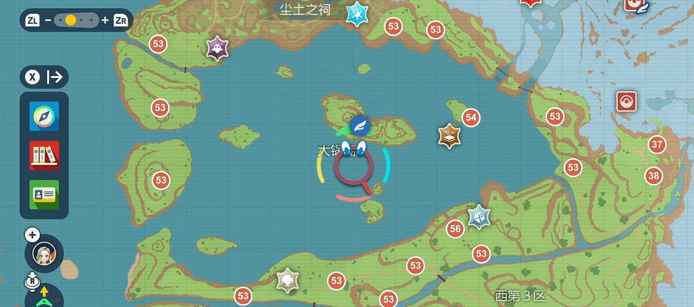 《寶可夢朱紫》訓練家坐標地圖分享 訓練家在哪裡？