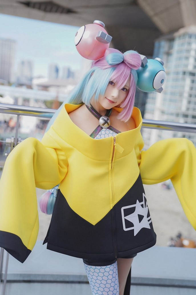 櫻花妹篠崎こころCOS《寶可夢》奇樹：可愛面容超還原