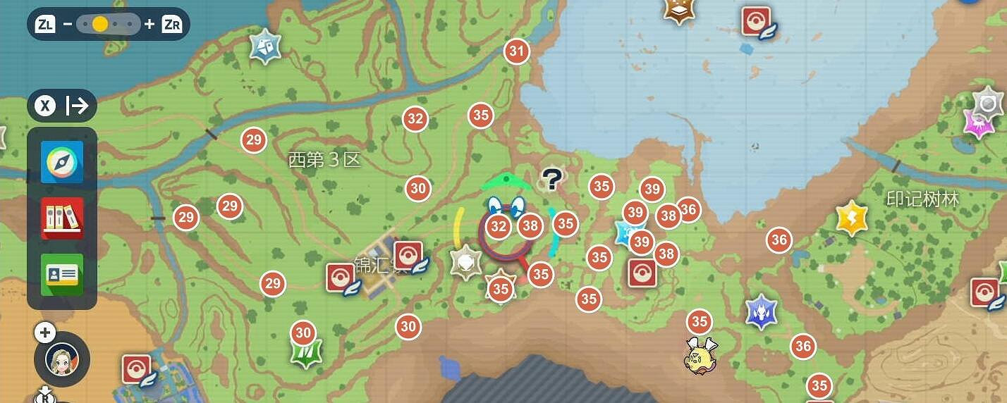 《寶可夢朱紫》訓練家坐標地圖分享 訓練家在哪裡？