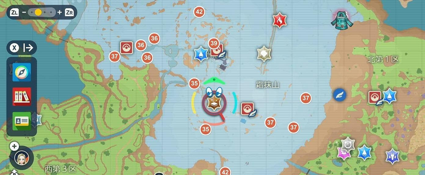 《寶可夢朱紫》訓練家坐標地圖分享 訓練家在哪裡？