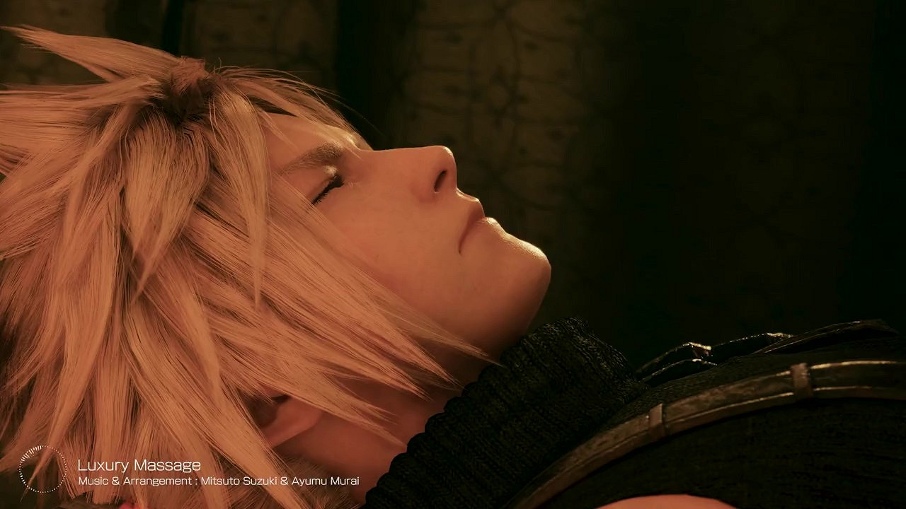 《FF7重製版》曝按摩店片段 美豔藝伎治愈你的疲勞！