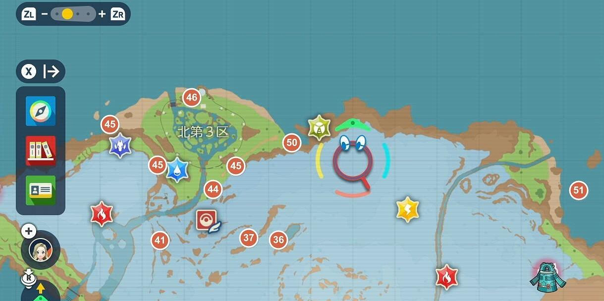 《寶可夢朱紫》訓練家坐標地圖分享 訓練家在哪裡？