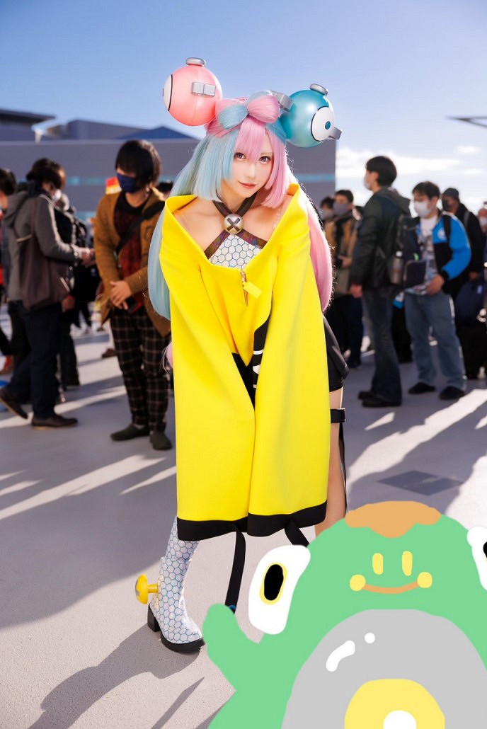 櫻花妹篠崎こころCOS《寶可夢》奇樹：可愛面容超還原