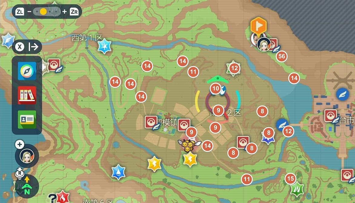 《寶可夢朱紫》訓練家坐標地圖分享 訓練家在哪裡？