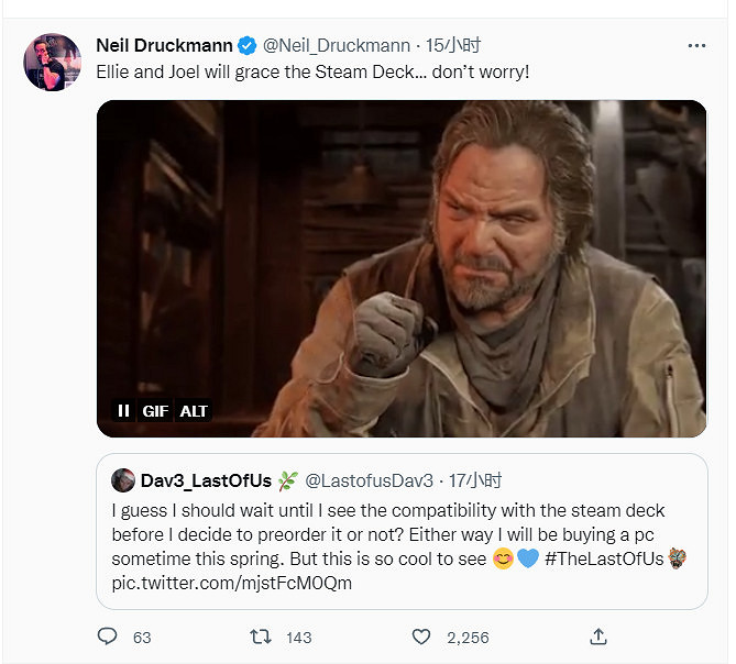 《最後的生還者》Steam版將相容Steam Deck