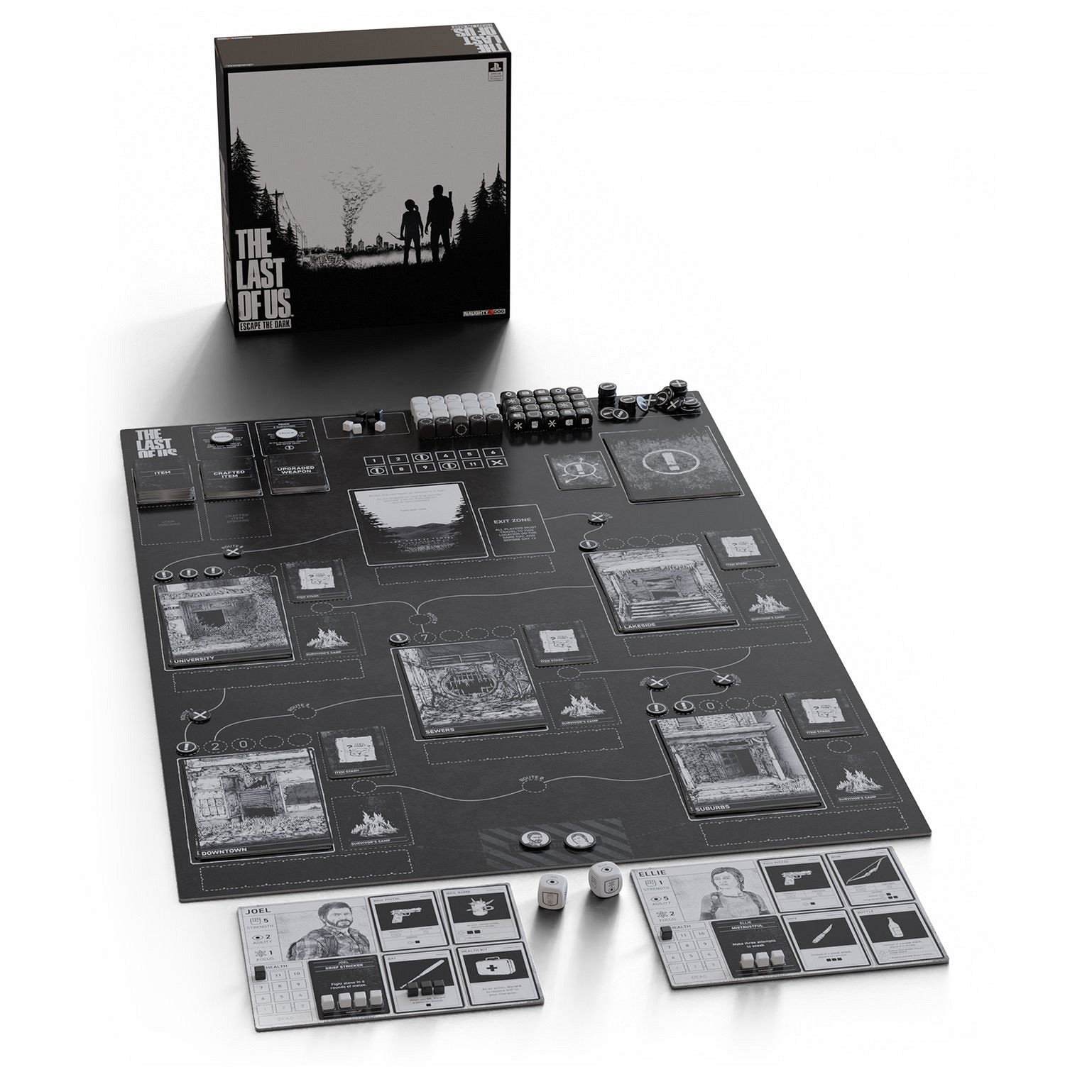 桌遊《最後生還者 逃離黑暗》公開 11月8日開啟眾籌