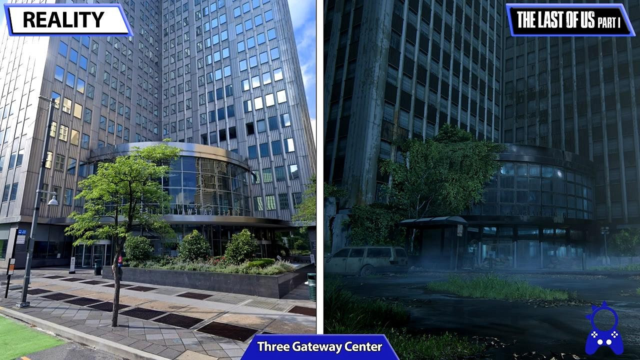 《最後生還者:重製版》遊戲與現實場景對比 還原逼真 《最後生還者:重製版》遊戲與現實場景對比 還原逼真