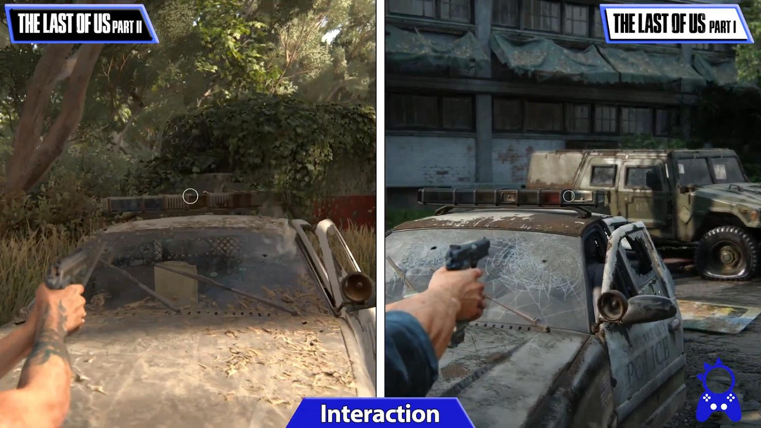 《最後生還者：重製版》與《最後生還者2》全面對比影片