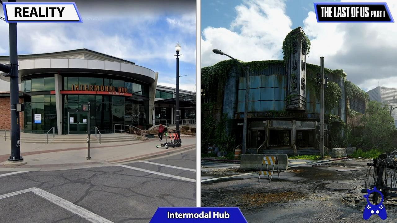 《最後生還者:重製版》遊戲與現實場景對比 還原逼真 《最後生還者:重製版》遊戲與現實場景對比 還原逼真