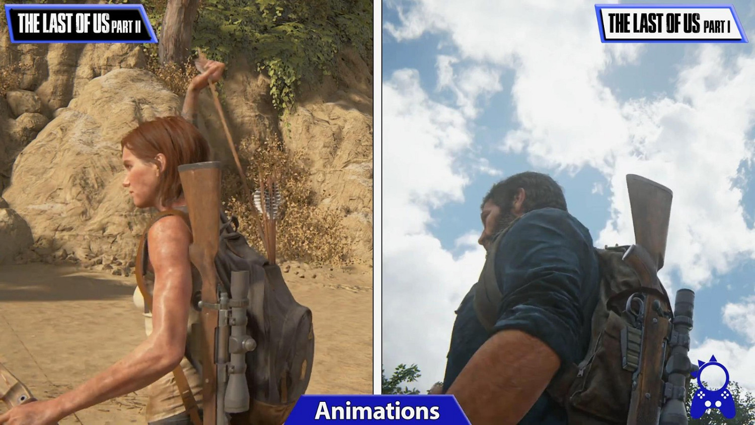 《最後生還者：重製版》與《最後生還者2》全面對比影片