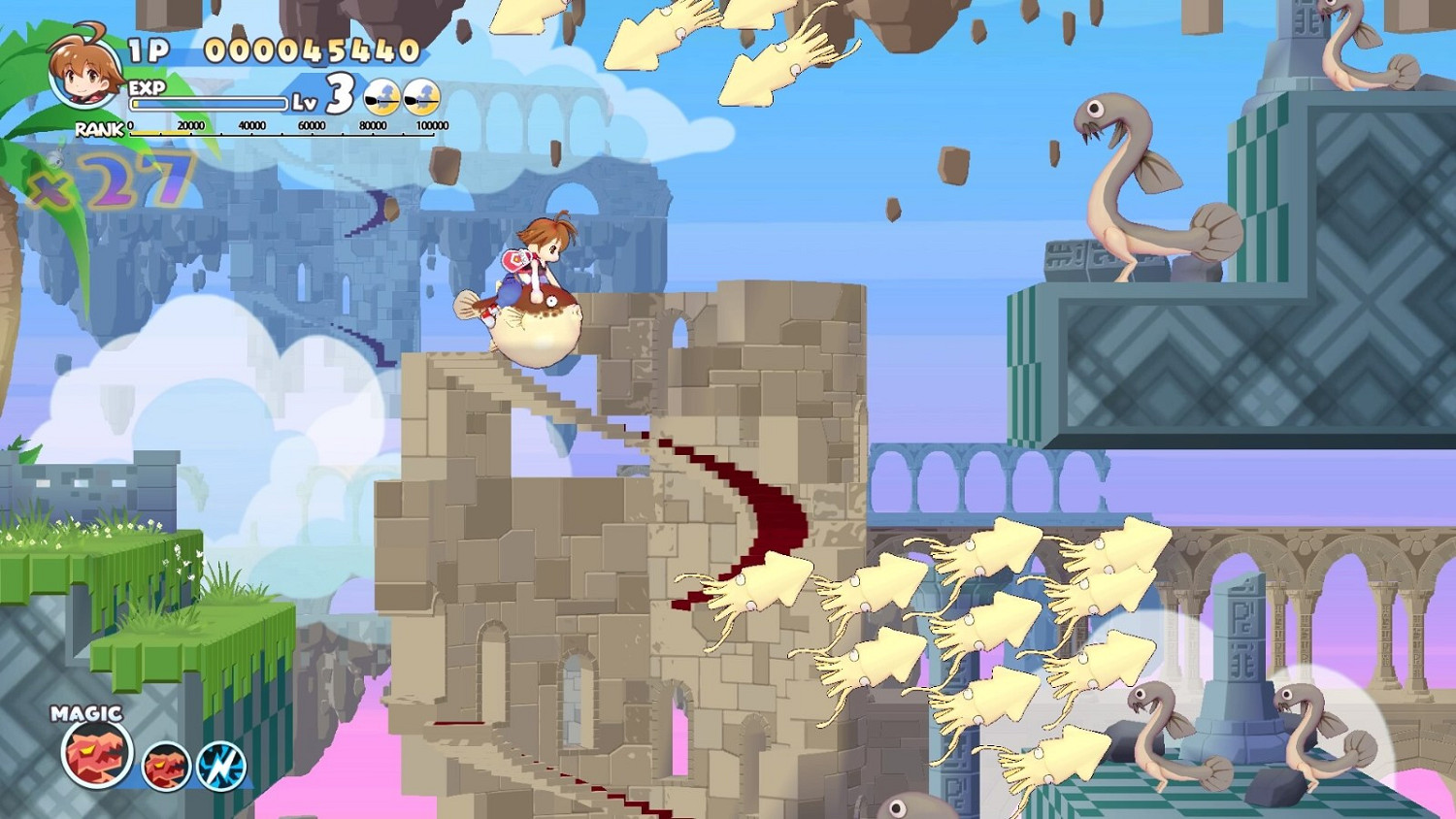 美少女橫版射擊遊戲《棉花搖滾》 現已在Steam平台發售