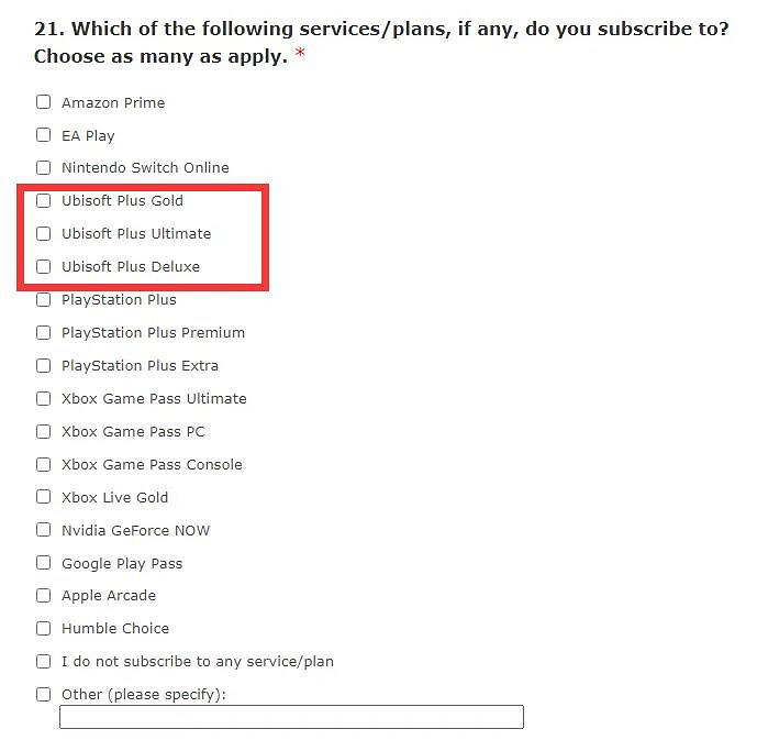 育碧將來有可能擴展會員製：像PS+服務那樣設定多個新級別！