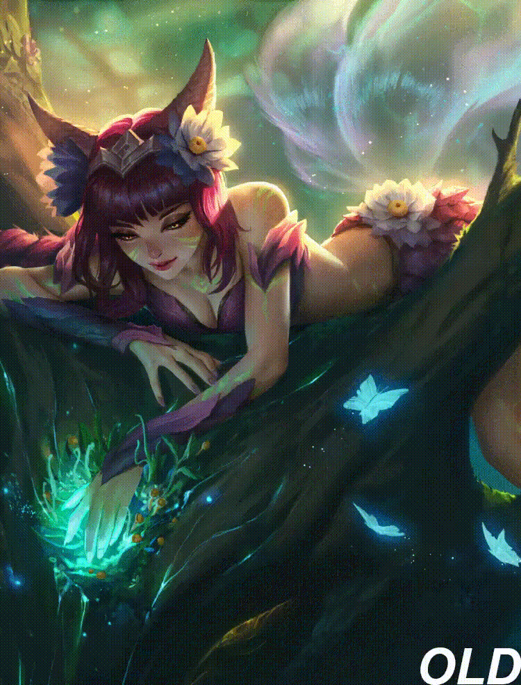 《英雄聯盟》阿狸視覺更新！多張原畫翻新 微調