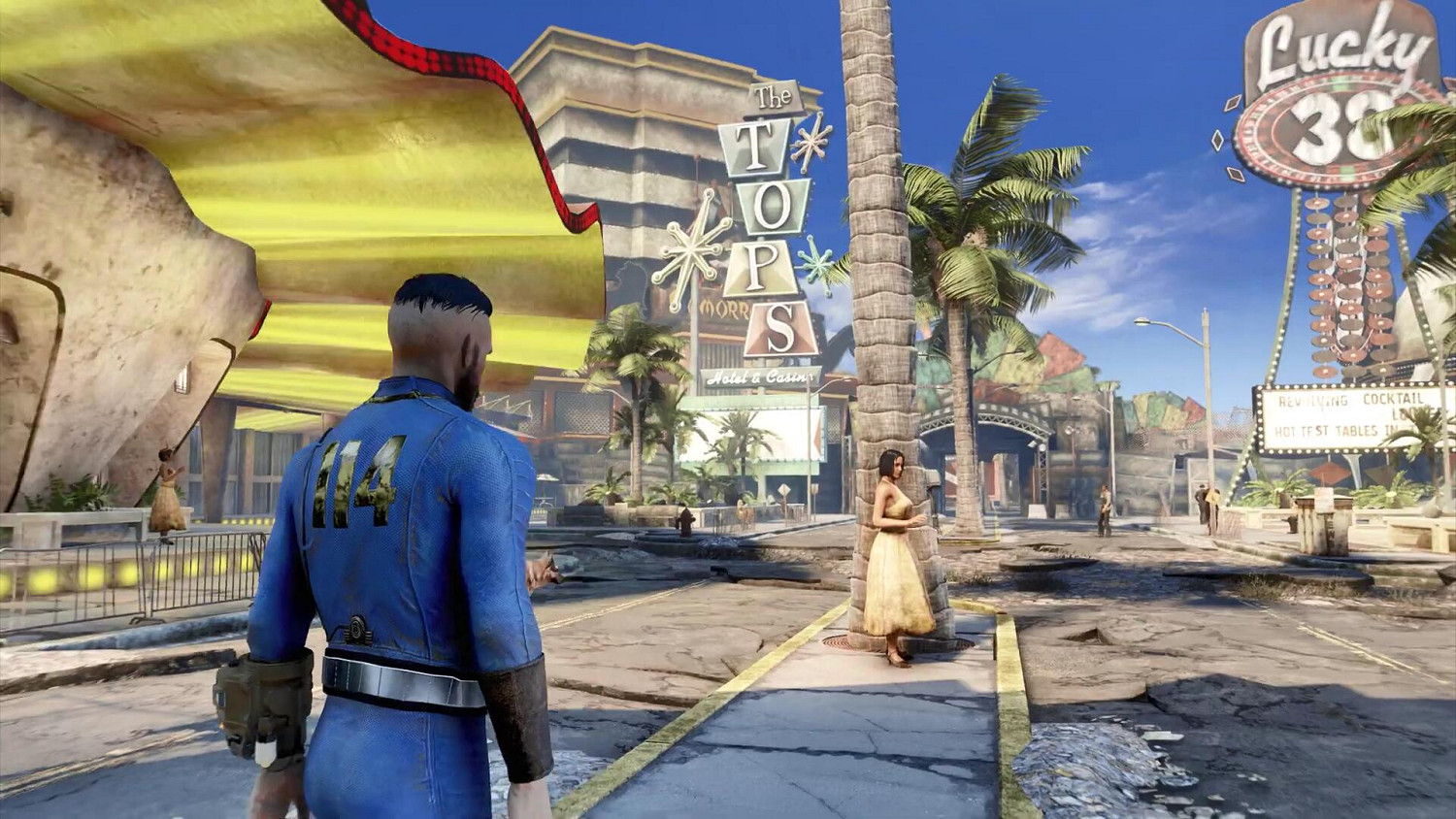 玩家用《輻射4》高清重製《新維加斯》場景 4K展示! 玩家用《輻射4》高清重製《新維加斯》場景 4K展示!