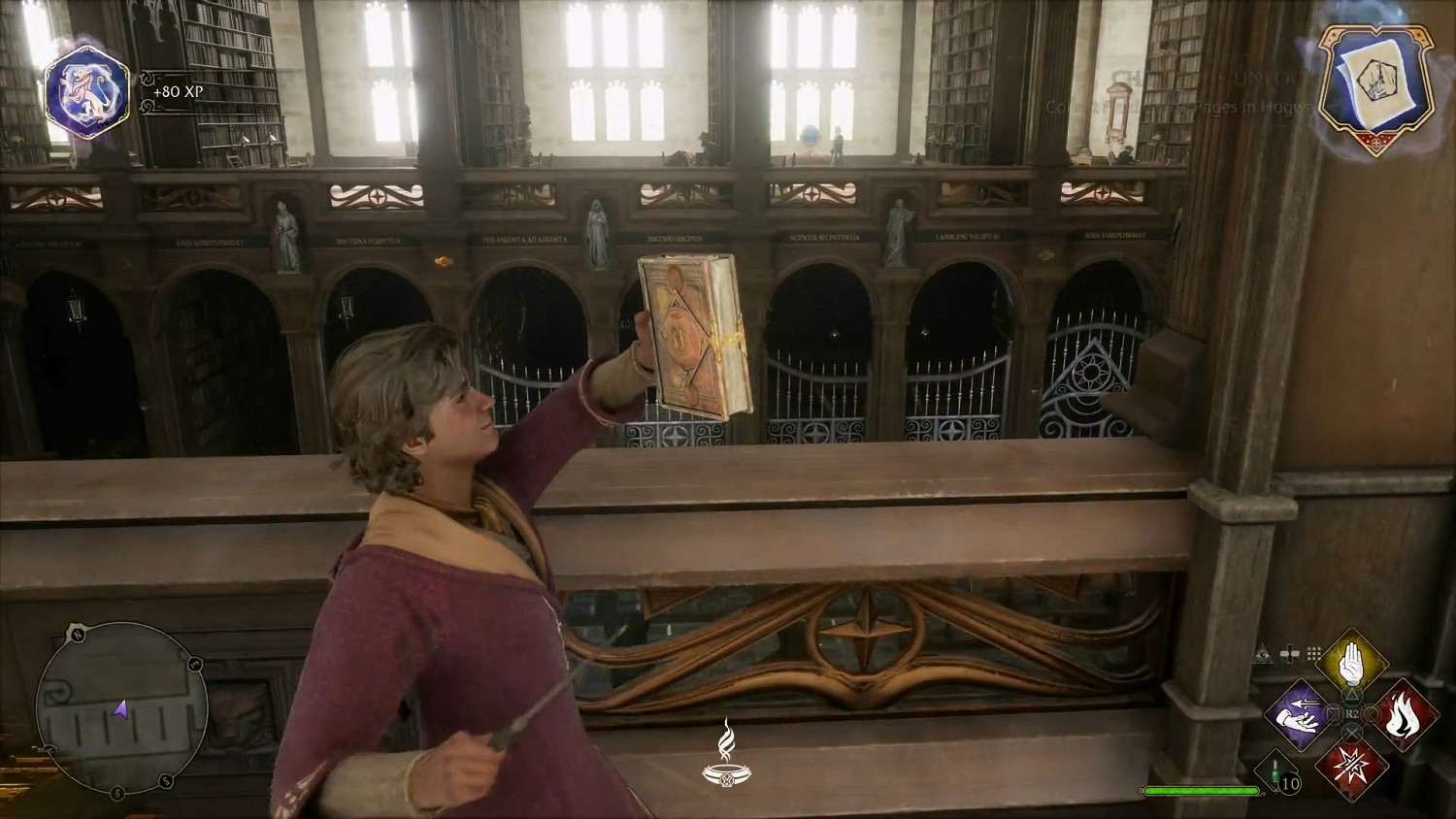 《霍格華茲之遺》“召喚咒”展示 隔空取物、抓敵人 《霍格華茲之遺》“召喚咒”展示 隔空取物、抓敵人