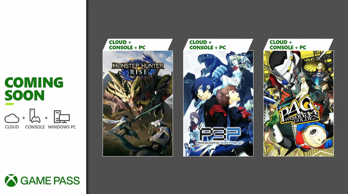 微軟公布1月 Xbox Game Pass (XGP) 新增遊戲：《魔物獵人：崛起》等！