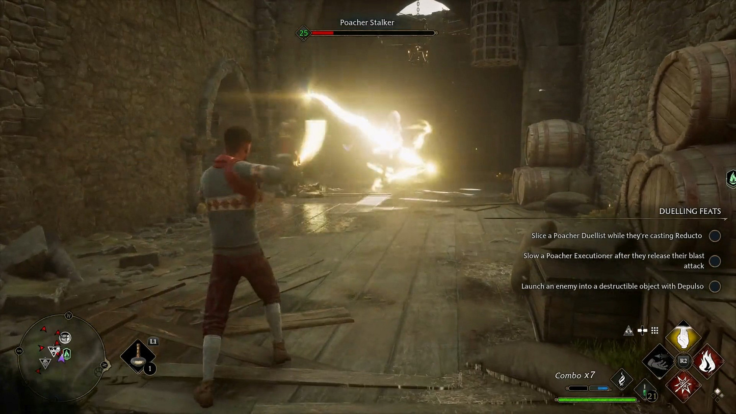 《霍格華茲之遺》“召喚咒”展示 隔空取物、抓敵人 《霍格華茲之遺》“召喚咒”展示 隔空取物、抓敵人