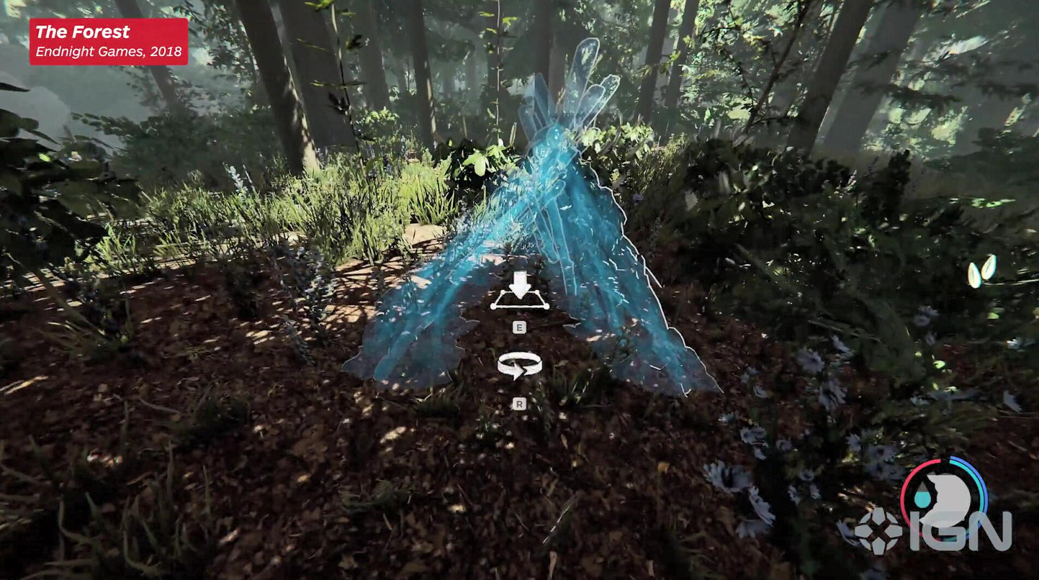 建築黨狂喜！《森林之子》可以不用藍圖自由搭建房屋