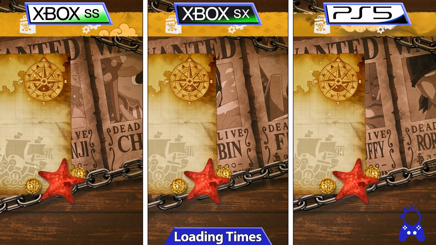 《海賊王時光旅詩》次世代主機畫面對比 PS5略勝一籌 《海賊王時光旅詩》次世代主機畫面對比 PS5略勝一籌