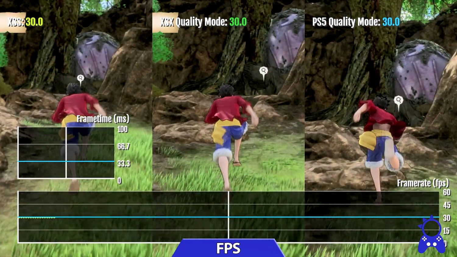 《海賊王時光旅詩》次世代主機畫面對比 PS5略勝一籌 《海賊王時光旅詩》次世代主機畫面對比 PS5略勝一籌