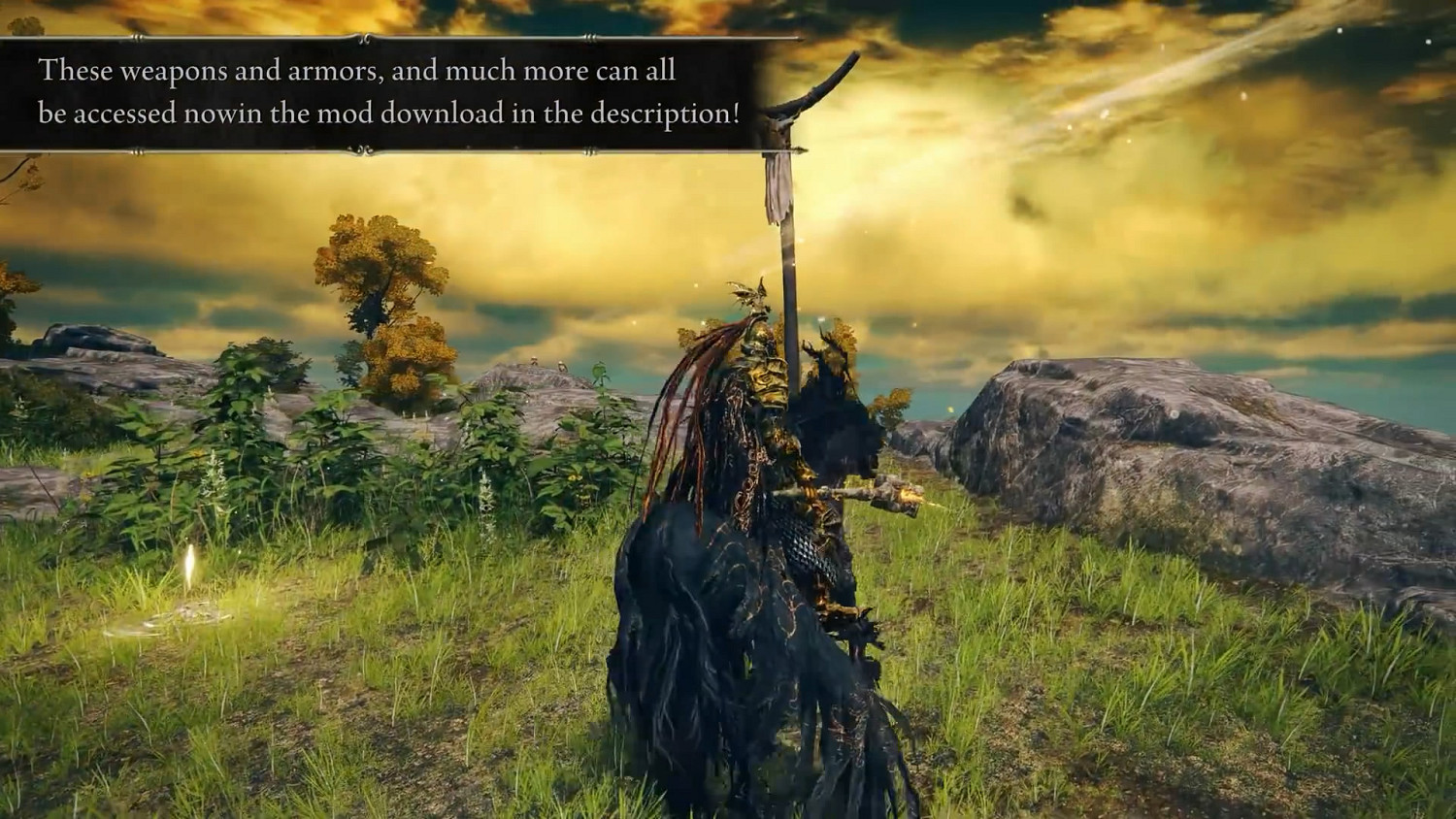 《艾爾登法環》全新MOD：增加大量酷炫武器和裝備！