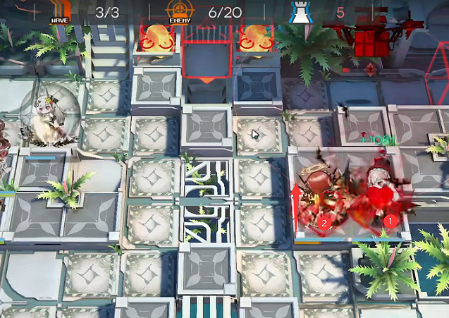 《明日方舟》TN2定向試煉 引航者試煉2TN-2大塊頭和小不點 《明日方舟》TN2定向試煉 引航者試煉2TN-2大塊頭和小不點