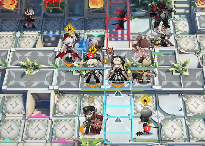 《明日方舟》TN2定向試煉 引航者試煉2TN-2大塊頭和小不點 《明日方舟》TN2定向試煉 引航者試煉2TN-2大塊頭和小不點