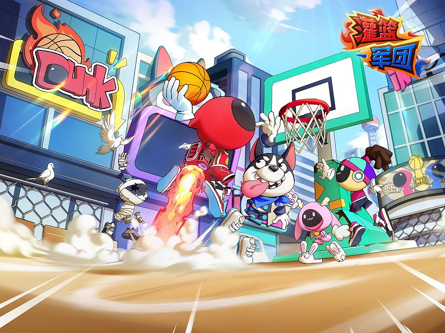 籃球手遊《灌籃軍團》1月14日首發  超燃格鬥勢如破竹