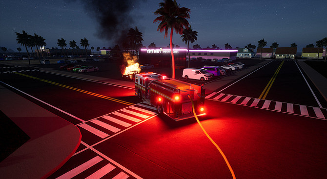 開放世界消防員模擬遊戲《深入火場》正式版發售！