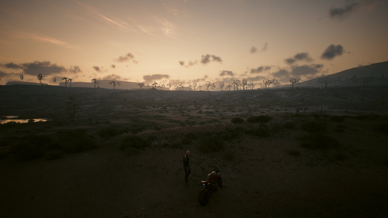 夜之城好美!玩家分享《賽博2077》畫質全部拉滿的截圖