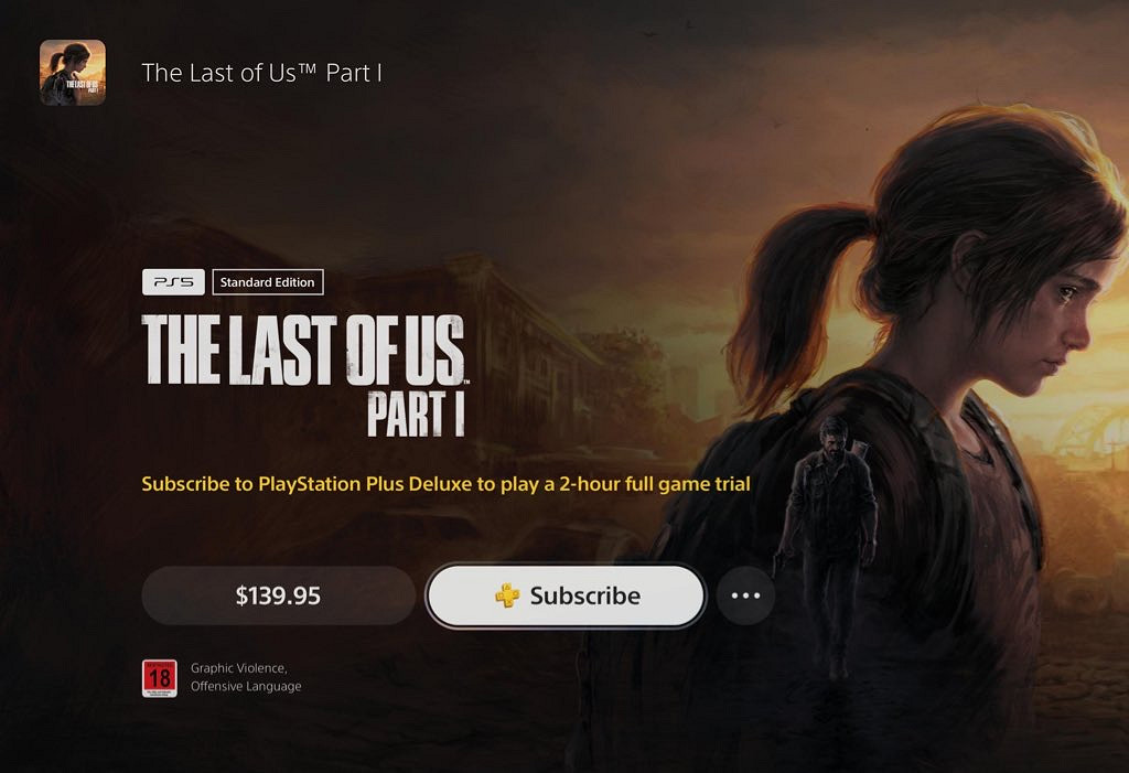 《最後生還者重製版》PS試玩版上架 會員可玩2小時！