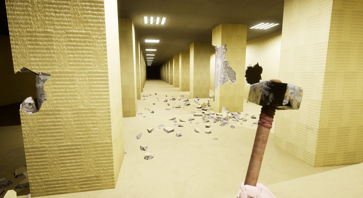 恐怖遊戲？全砸了！《Backrooms Break》Steam頁面上線