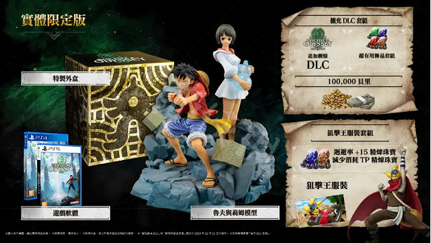 《海賊王時光旅詩》實體特典有哪些內容？實體特典內容介紹