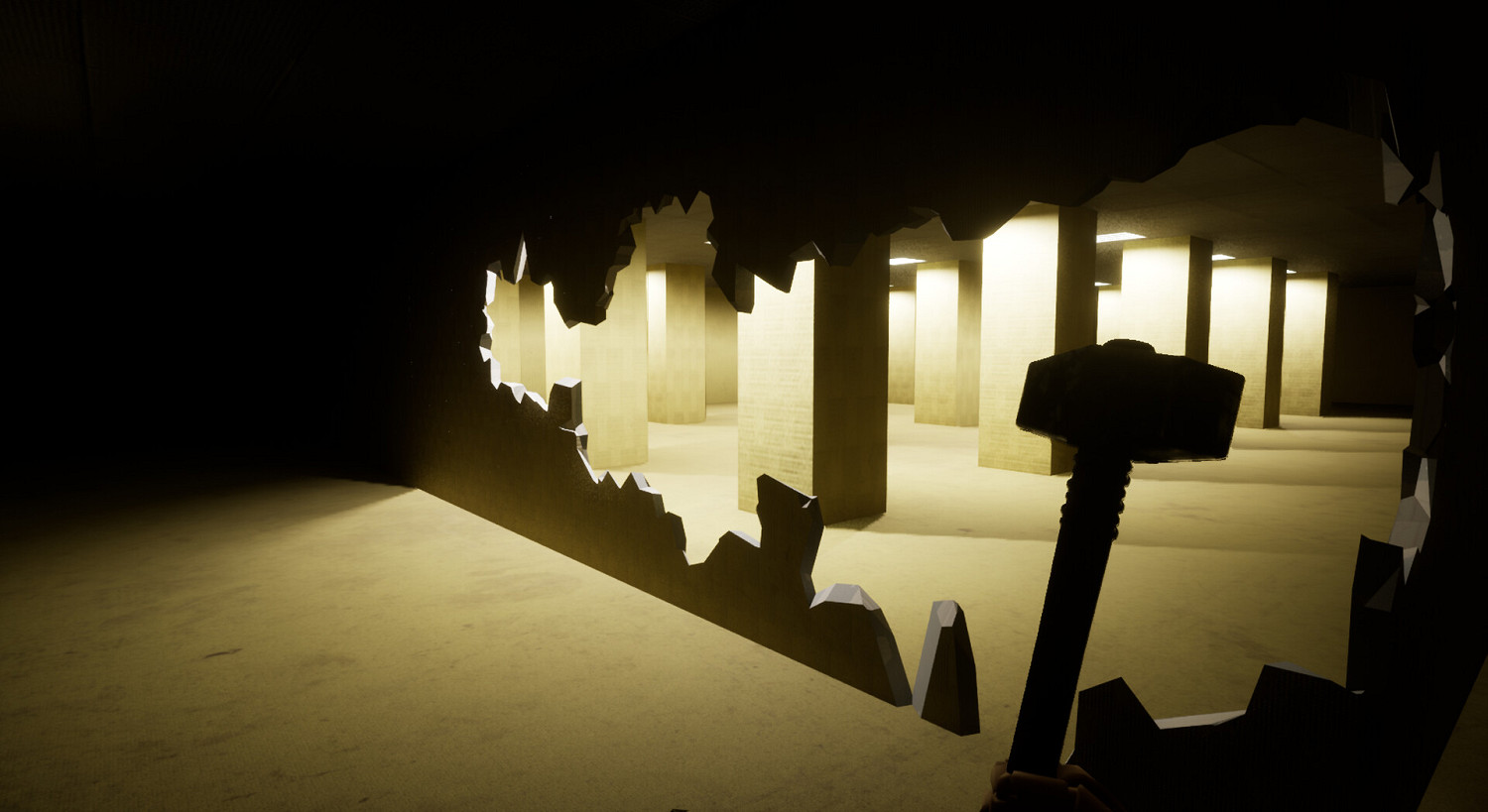 恐怖遊戲？全砸了！《Backrooms Break》Steam頁面上線