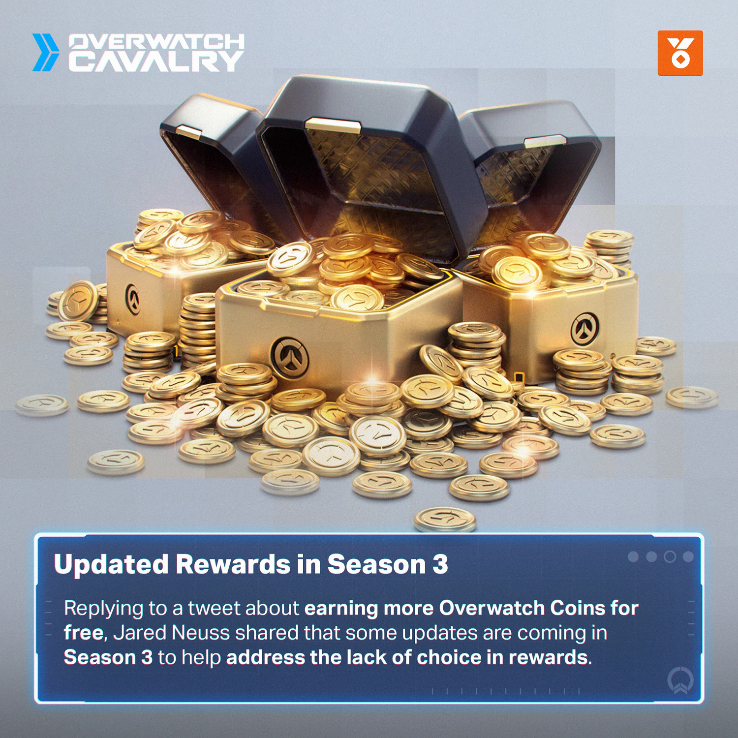 《鬥陣特攻》“歸來”新賽季將會有更多的獎勵！