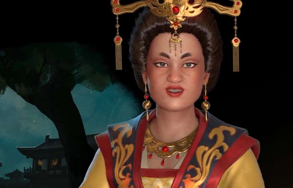 《文明6》中文配音“武則天”形象 朱棣、秦始皇將至