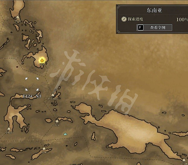 《風帆紀元》東南亞地圖介紹 東南亞港口位置地圖 《風帆紀元》東南亞地圖介紹 東南亞港口位置地圖