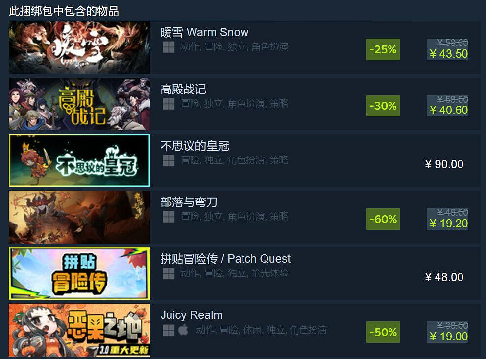 “東成西就”Steam新春特賣開啟 匯聚超多人氣作品！