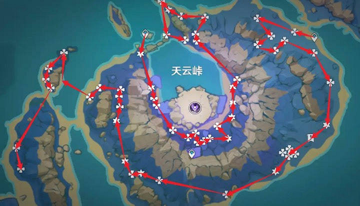 《原神》天雲草實在哪採集?天雲草實採集位置分享 《原神》天雲草實在哪採集?天雲草實採集位置分享