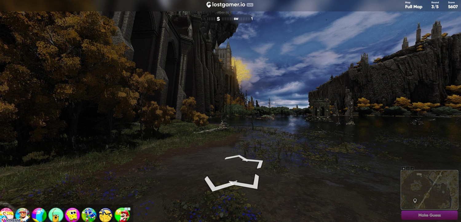 《艾爾登法環》地理位置猜測遊戲上線!超棒快來玩! 《艾爾登法環》地理位置猜測遊戲上線!超棒快來玩!