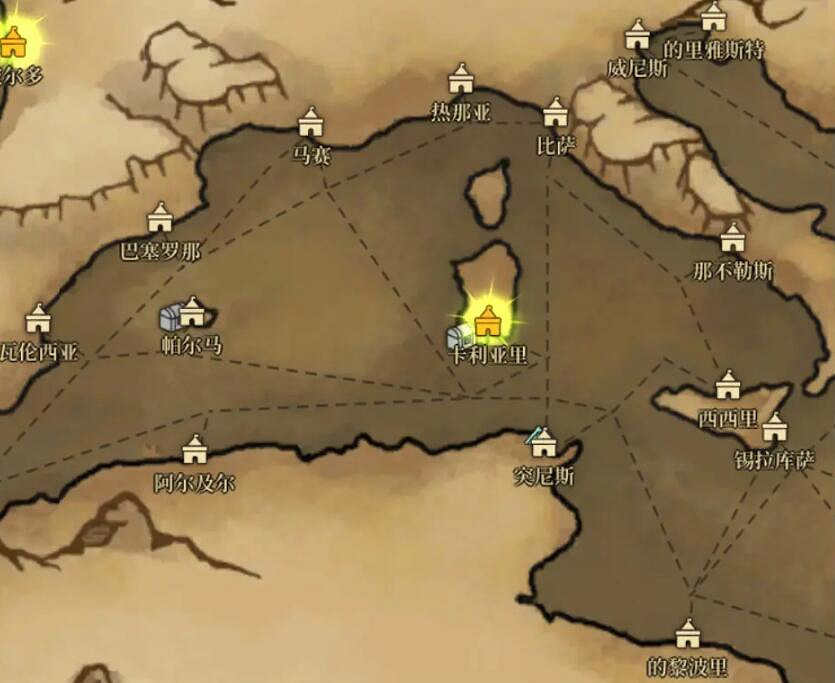 《風帆紀元》全地圖匯總 地圖航行區域分布一覽