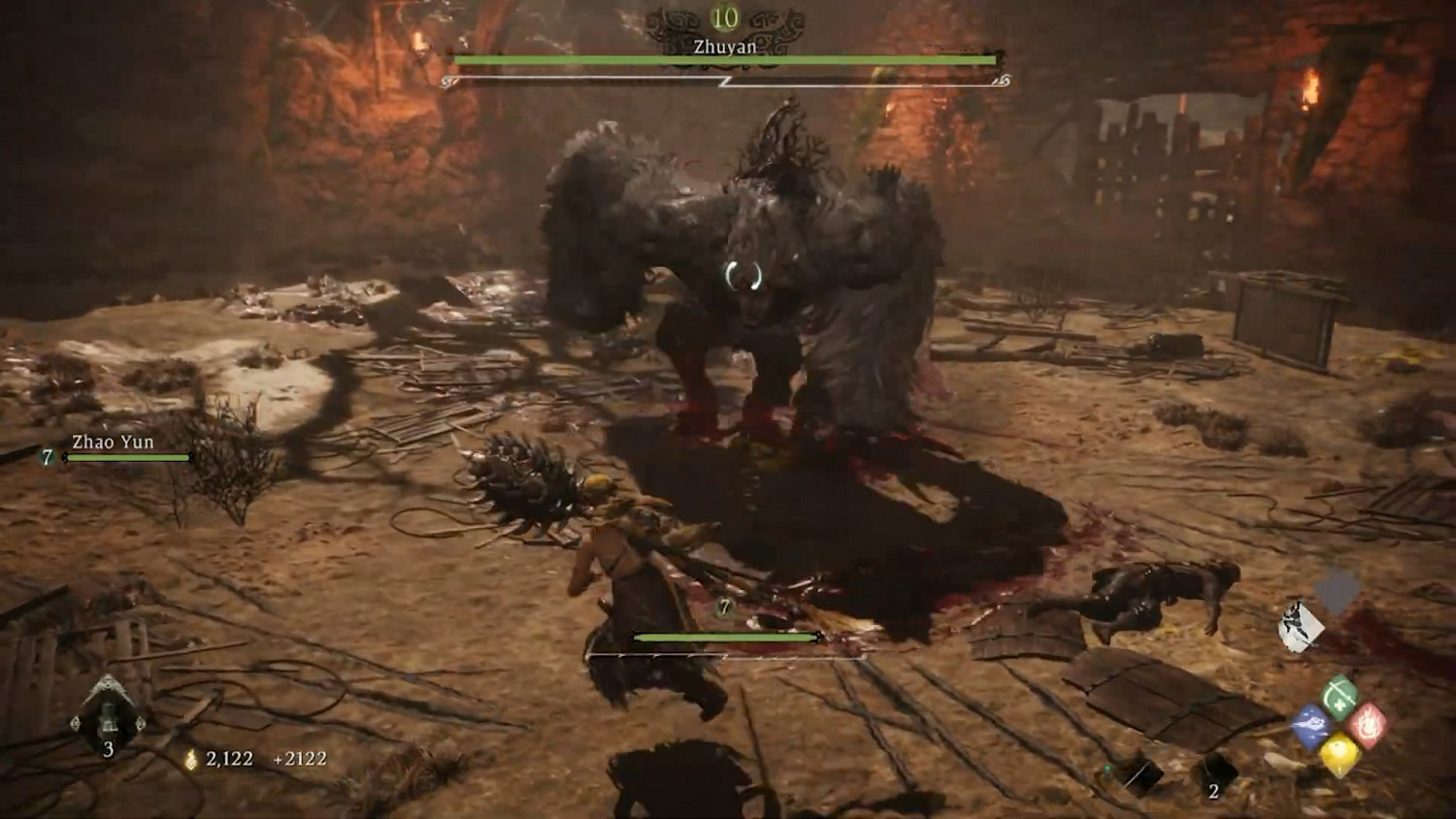 巨猿Boss戰震撼！《臥龍》新試玩影像展示第二章內容