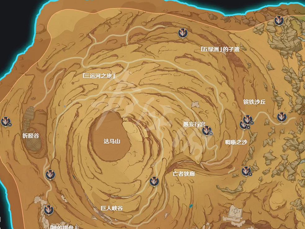 《原神》3.4聖骸獸位置分布大全 聖骸獸在哪 《原神》3.4聖骸獸位置分布大全 聖骸獸在哪