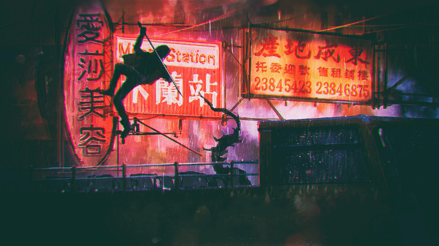 電馭叛客風?沉默之丘之父恐怖新作《野狗子》全新概念圖 電馭叛客風?沉默之丘之父恐怖新作《野狗子》全新概念圖